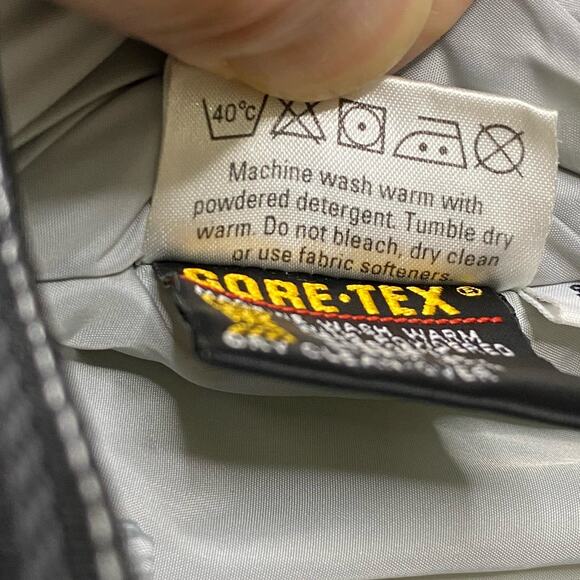 Vintage MARMOT Gore-Tex Thermore T37 Parka Men’s XL Black Hooded Winter Jacket - Picture 6 of 16